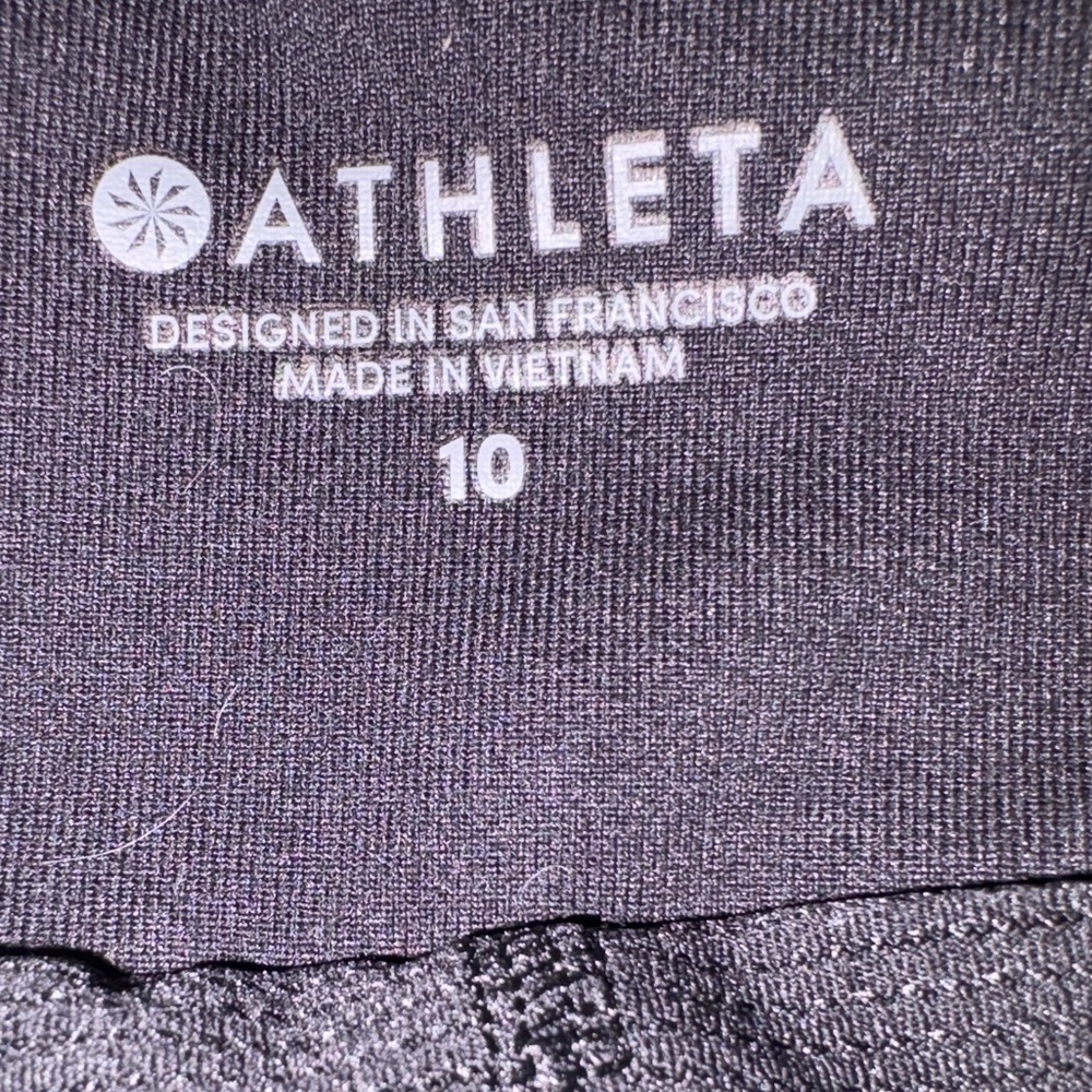 Athleta SoHo Skirt size 10 black - Picture 4 of 4